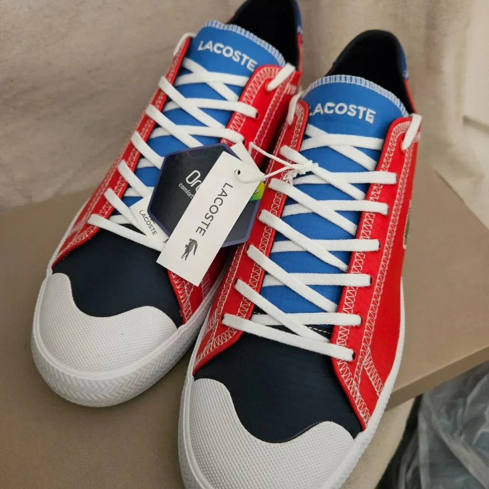 Lacoste Mens Gripshot Sneaker Size 11 NEW with box No Longer Available Anywhere - Picture 2 of 4